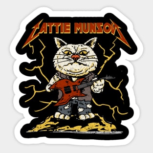 CATTie munson Sticker